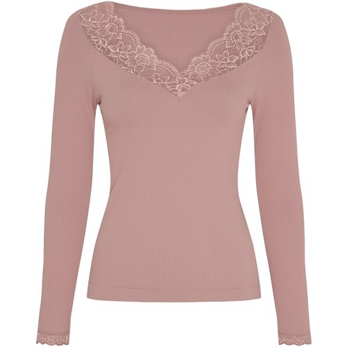 TIM OG SIMONSEN T-SHIRT, BELEN BLOUSE COSTINA, ROSA ANTICO